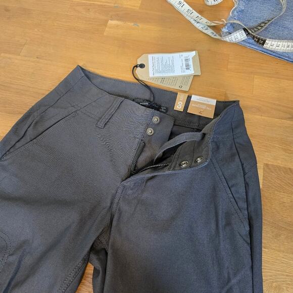 Prana Alana Pant Regular Inseam In Dark Iron 00 NWOT - Picture 12 of 15